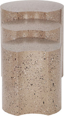 Dimple - 3 Piece Modular End Table - Terazzo Finish