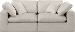 Comfy - Linen Modular Sofa 2 Seats