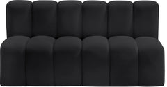 Arc - Faux Leather 2 Seats Modular Sofa
