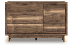 Chirason - Brown - Six Drawers Dresser