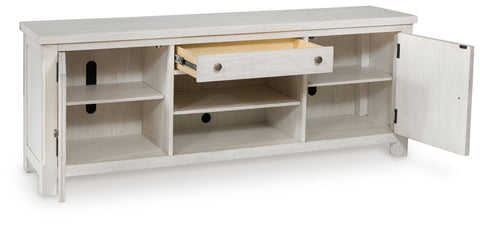 Robbinsdale - Extra Large TV Stand - Antique White