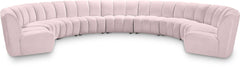Infinity - 9 Piece Velvet Modular Sectional