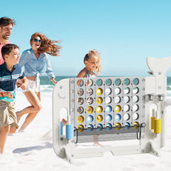 4 To Score Giant Game Set With Mesh Bag & Jumbo Connect 4