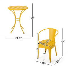 Colmar - 3 Piece Metal Set