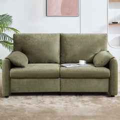 Modern Minimalist Down Filled Sofa
