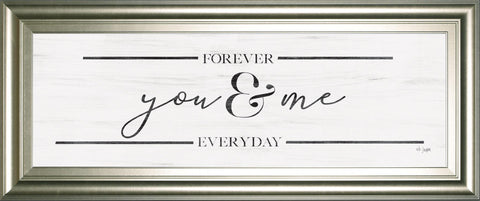 18x42 You & Me By Jaxn339B - White