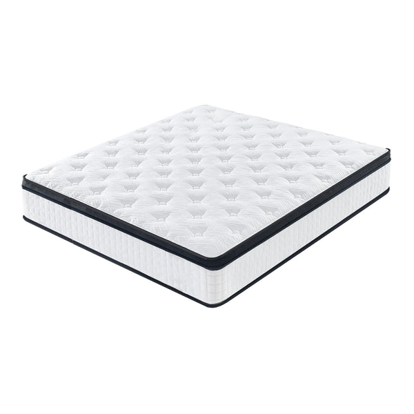 12" Hybrid Mattress Individual Pocket Spring, 7 Zoned Memory Foam