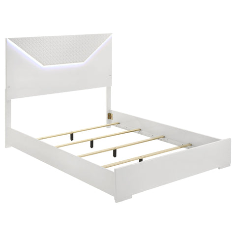 Pierce - 4 Piece Bedroom Set With LED Lighting