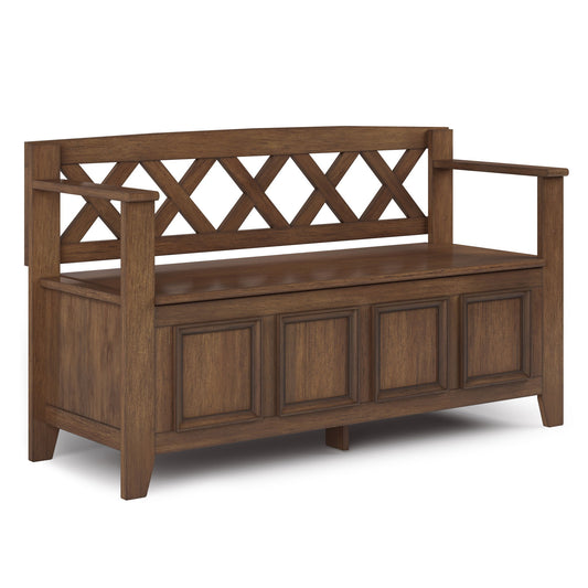 Amherst - Compact Entryway Storage Bench