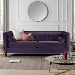 Jack - Modern Tuxedo Tufted Sofa