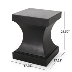 Athena - Modern Side Table With Pedestal Design