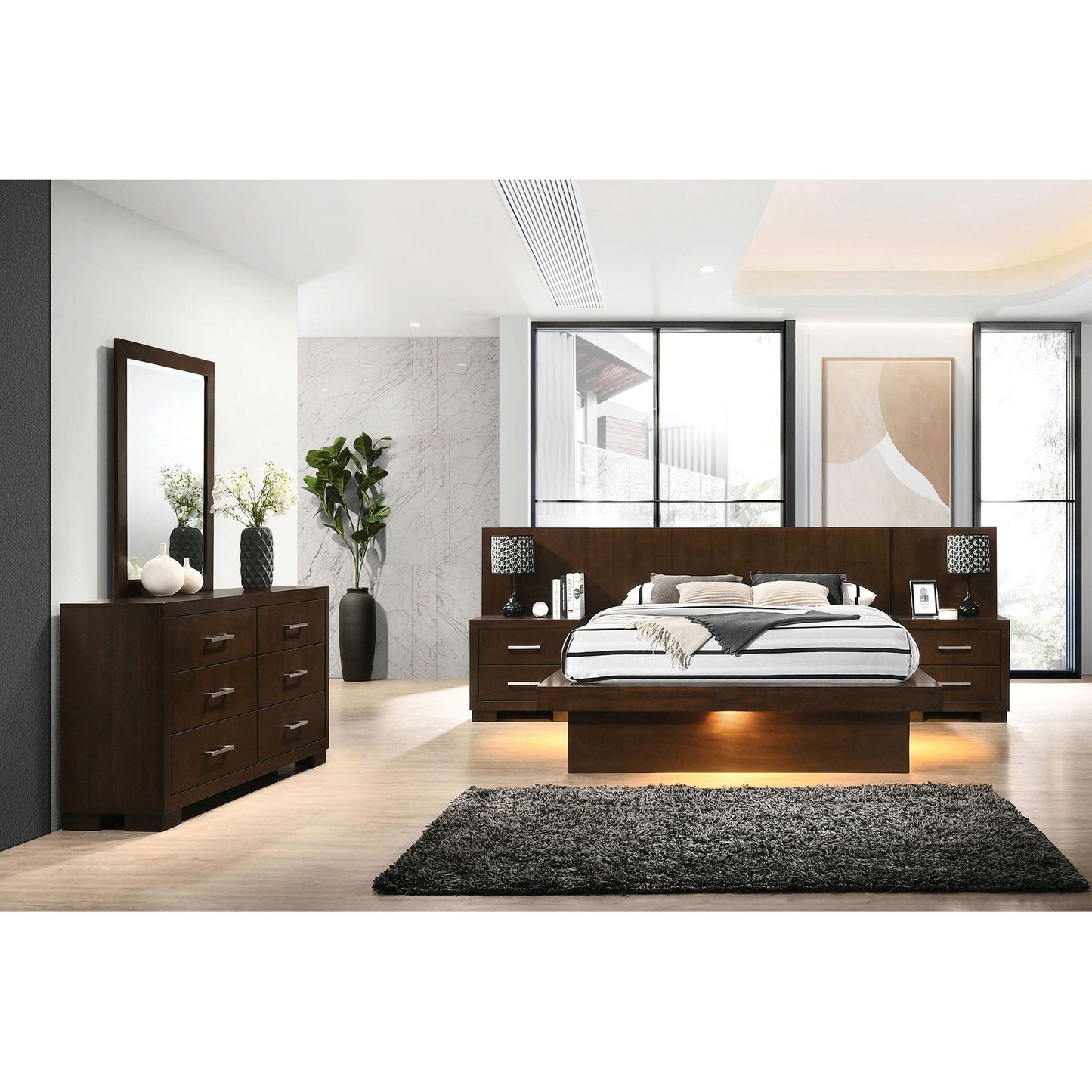 Tokyo - LED Bedroom Set