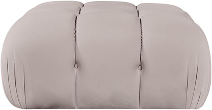 Orin - Velvet Performance Fabric Upholstered Modular Ottoman
