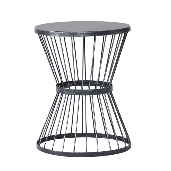 Lassen - Modern Outdoor Side Table With Hourglass Design