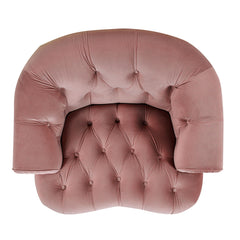 La Rosa - Victorian Tufted Upholstered Accent Chair