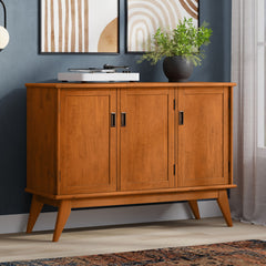 Draper - 3 Door Sideboard Buffet - Brown