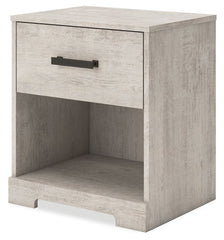 Shawburn - One Drawer Night Stand - Gray