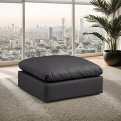 Comfy - Faux Leather Ottoman