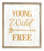 Young Wild Free - White