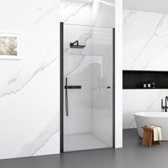 Semi Frameless Circular Pivot Shower Door With 1 / 4" Sgcc Tempered Glass