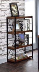 Bob - Bookshelf - Weathered Oak / Black