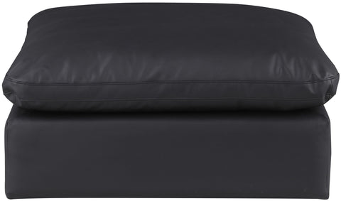 Comfy - Faux Leather Ottoman