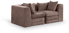 Stellar - 2 Piece 76" Upholstered Modular Loveseat