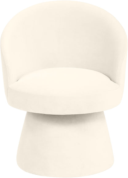Selene - Upholstered Swivel Dining Chair