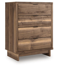 Chirason - Brown - Four Drawer Chest
