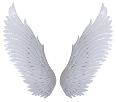 Metal Wall Decor Wings - Light Blue