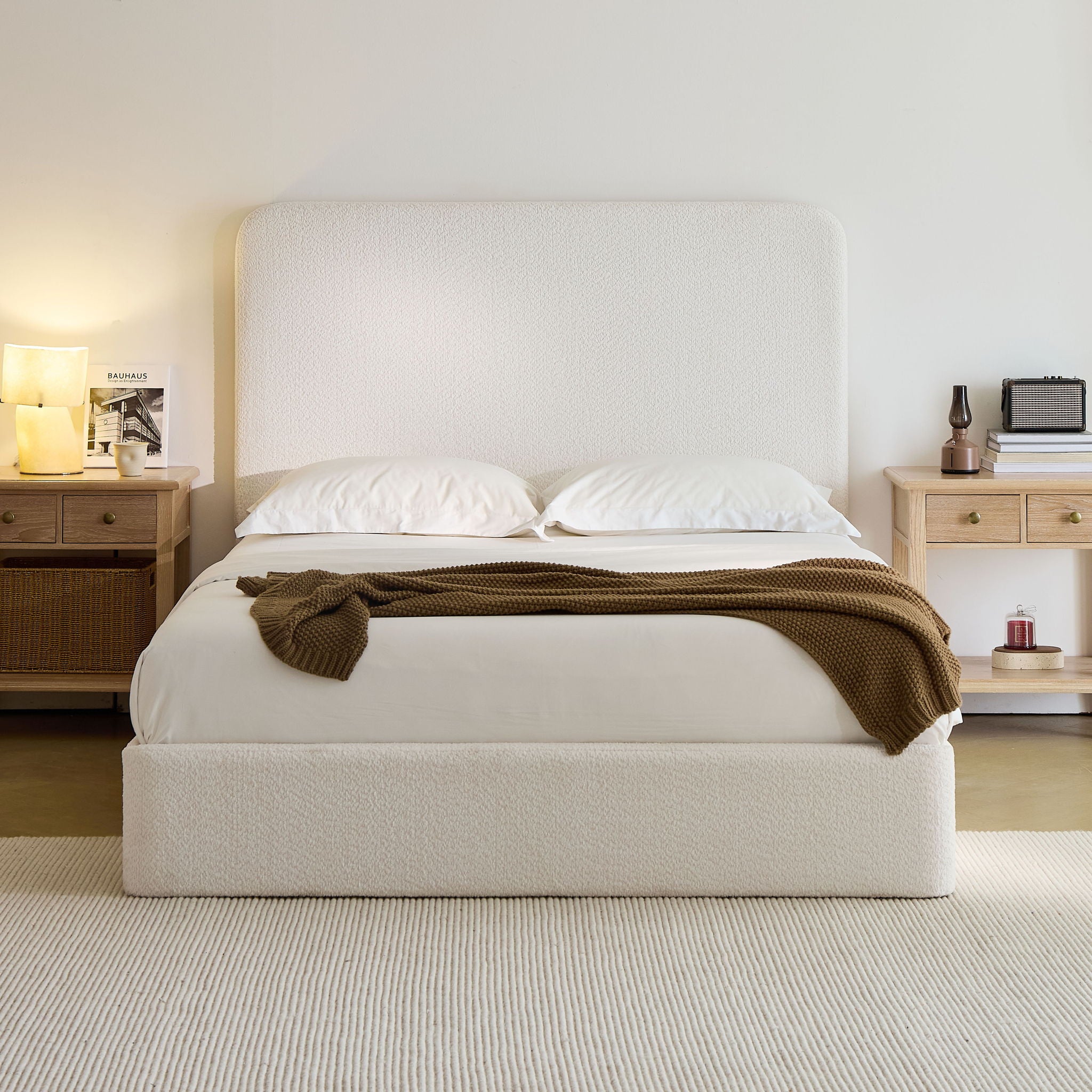 House & Home Furniture Canter Upholstered Bed - Thumbnail 2