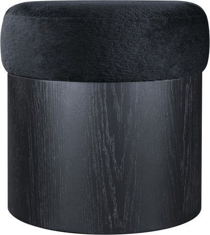 Nimes - Ottoman / Stool With Black Base