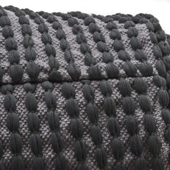 River - Handcrafted Cylindrical Pouf Water Resistant Fabric