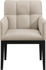 Adrian - Dining Arm Chair (Set of 2) - Black Legs