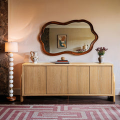 Elanor - Oak Veneer And Solid Wood Sideboard/Buffet