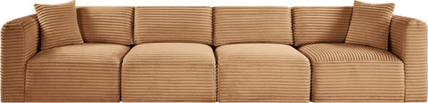 Shaggy - Fabric 4 Seat Modular Sofa