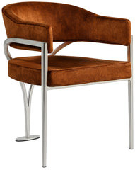 Madelyn - Dining Chair (Set of 2) - Brushed Chrome