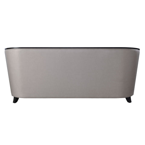 Zemocryss - Sofa With 3 Pillows - Beige Fabric