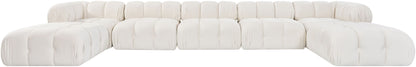 Orin - 7 Piece Modular Sectional (3 Modular Chairs, 2 Corner Chairs & 2 Ottomans)