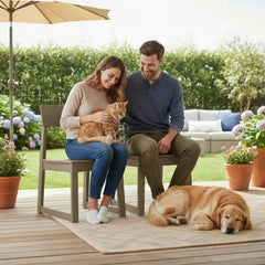 All Weather Patio Dining Chairs (Set of 2)