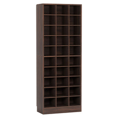 10 Tier Shoe Storage Cabinet With 30 Cubbies