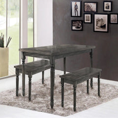 Rectangular Dining Table - Gray