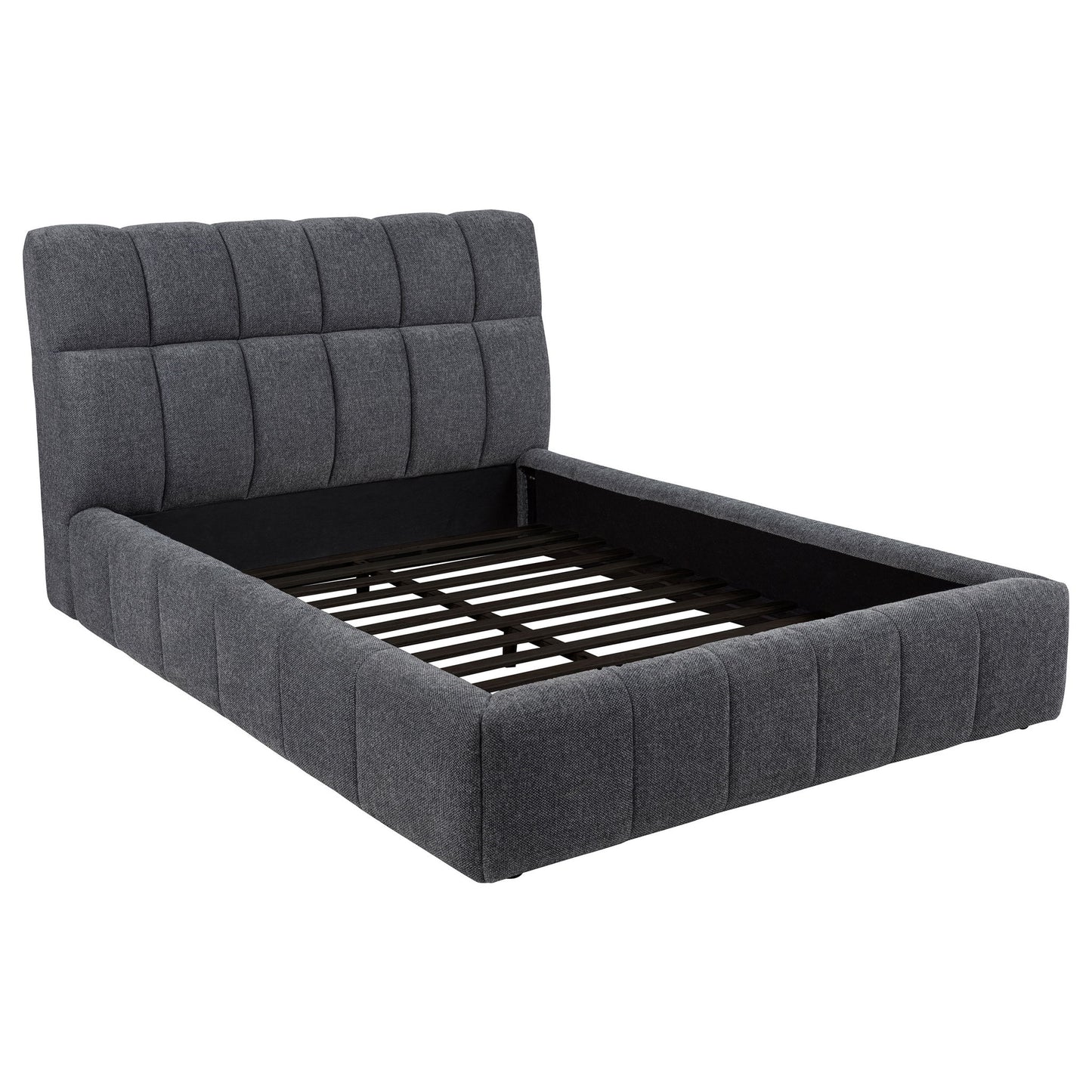 Branson - Platform Bed With Tufted Headboard