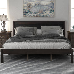 Platform Bed Frame With Headboard