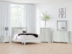 Zyniden - Upholstered Panel Bed