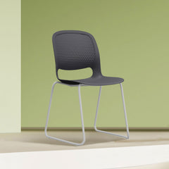 Stacking Chairs (Set of 4) - Black