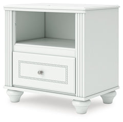 Kozlani - One Drawer Night Stand - White