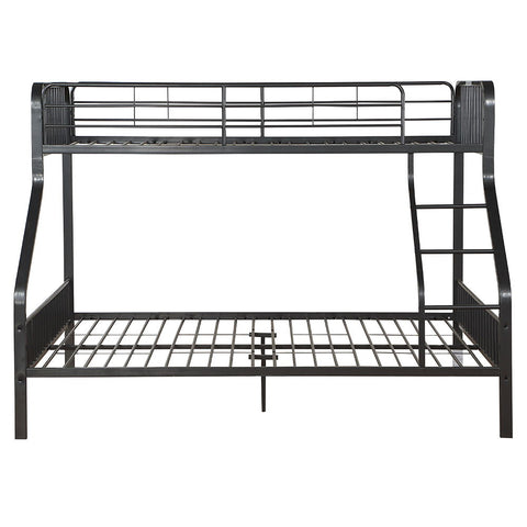Caius - Twin Long/Queen Bunk Bed - Gunmetal