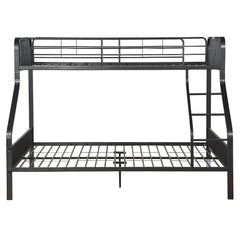 Caius - Twin Long/Queen Bunk Bed - Gunmetal