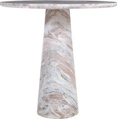 Fontelina - 30" Genuine Marble Bistro Dining Table
